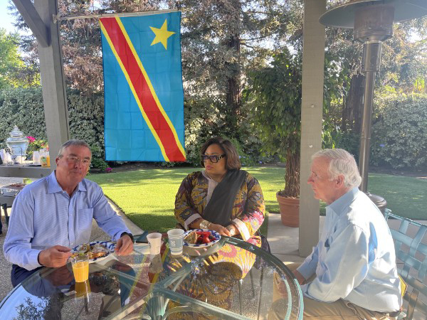 Ambassader Ngunda from Congo