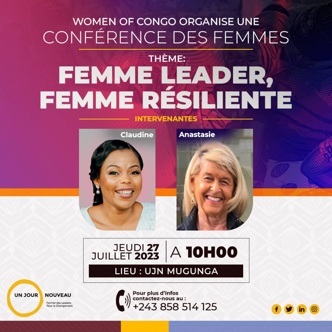 Marketing card for the speaking engagement.