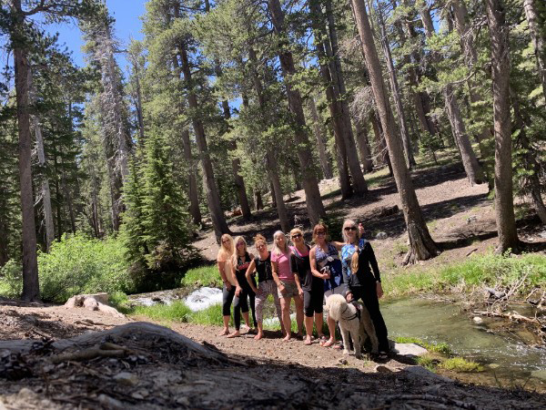 Group photo in Mammoth.